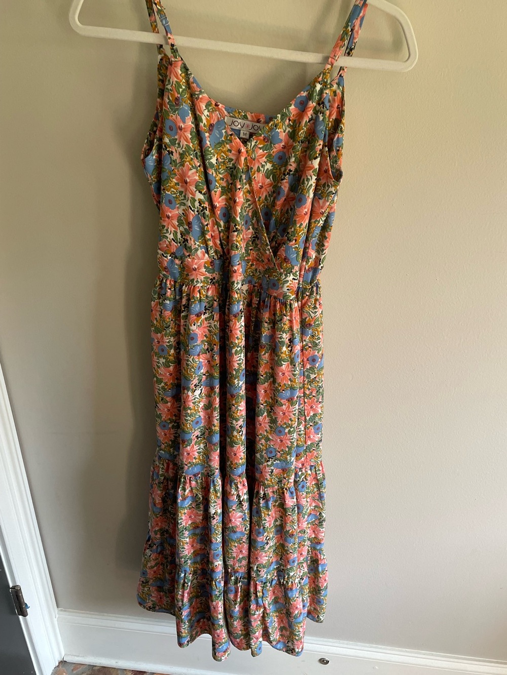 Pink and blue sundress
